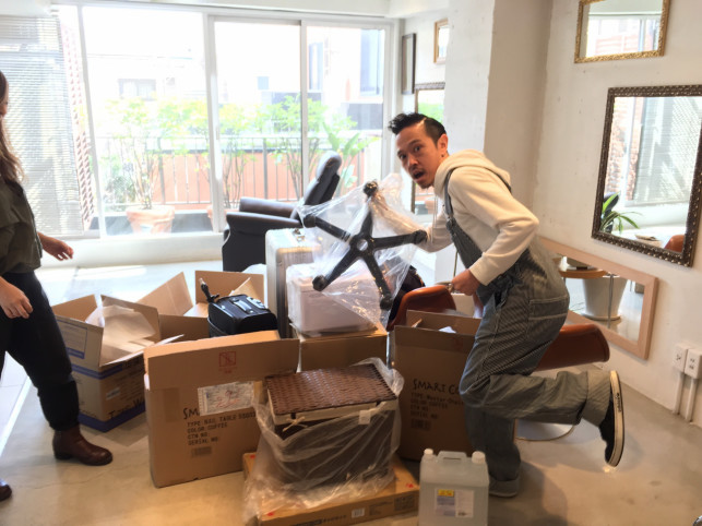 都立大にオープン決定！！搬入完了♫