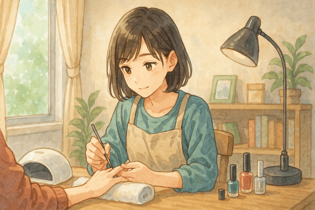 個人でネイルサロンを開業するには？費用・収入・開業準備を実体験とデータで解説【2025年最新版】